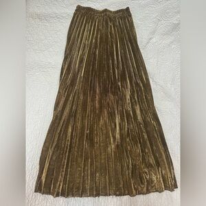 Chartou Gold Shimmer Skirt